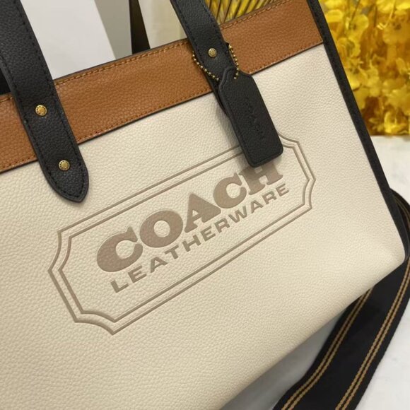 Coach Color blocked Tote Bag - Picture 4 of 9